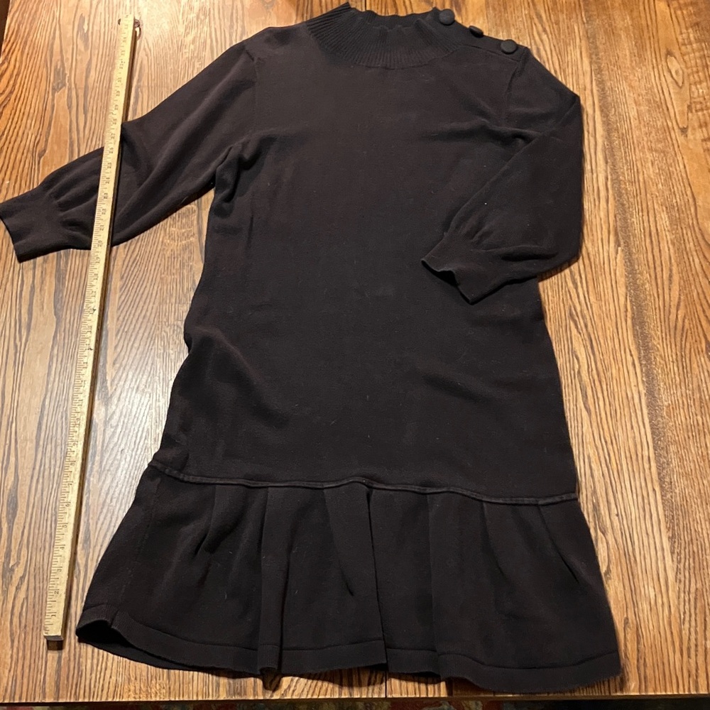 Gianni Bini Black Long Sleeve Dress